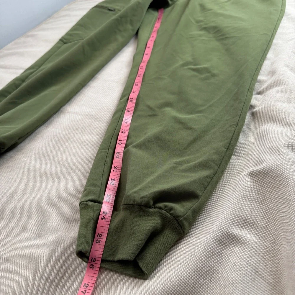 FIGS Women's Olive Green Scrub Zamora Jogger Pants Large Petite